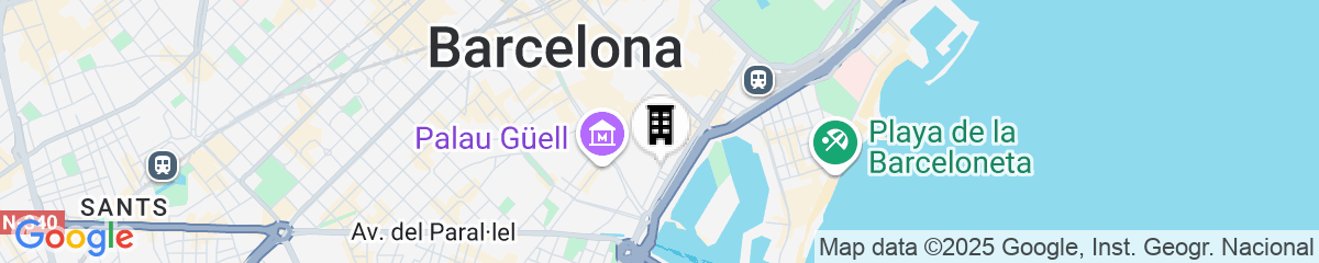 Map for Catalonia Port