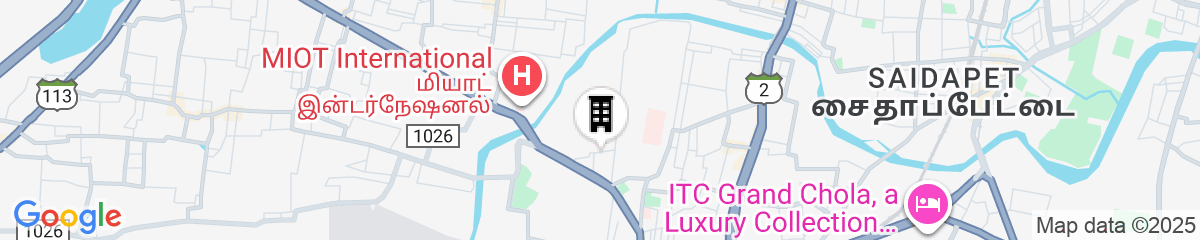 Map for Fabhotel Vrj Residency