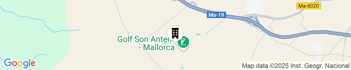 Map for Marriott's Club Son Antem