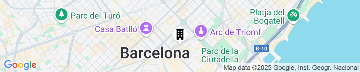 Map for Hotel Vincci Gala