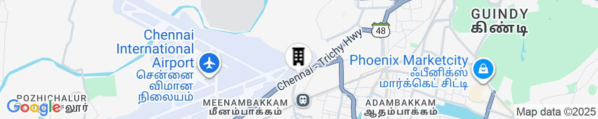 Map for Trident, Chennai