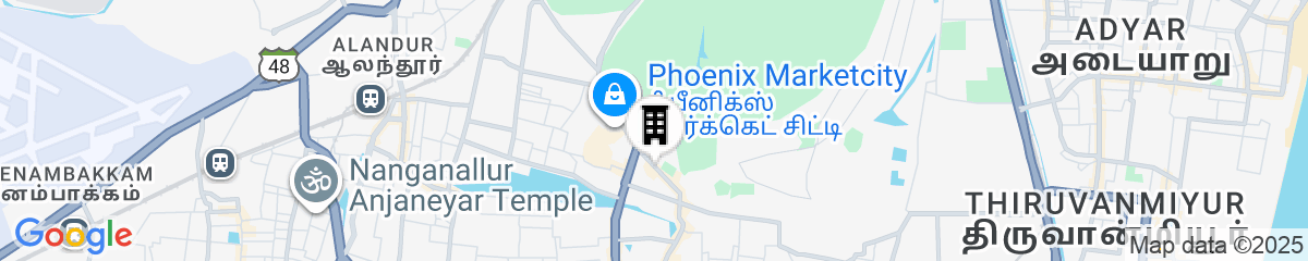 Map for The Westin Chennai Velachery
