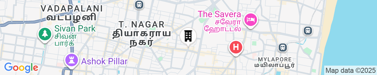 Map for The Residency Towers