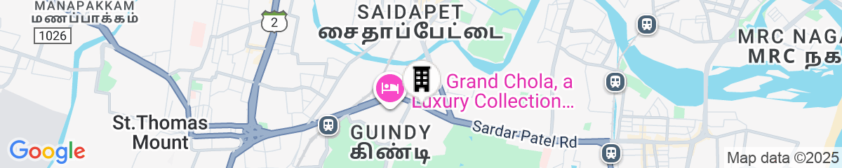 Map for Ramada Plaza by Wyndham Chennai