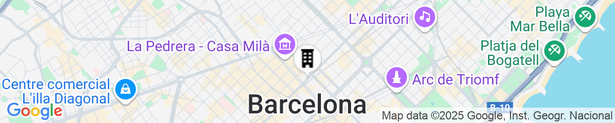 Map for Room Mate Anna, Barcelona