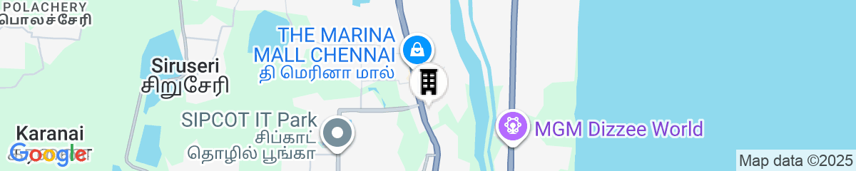 Map for Novotel Chennai Sipcot