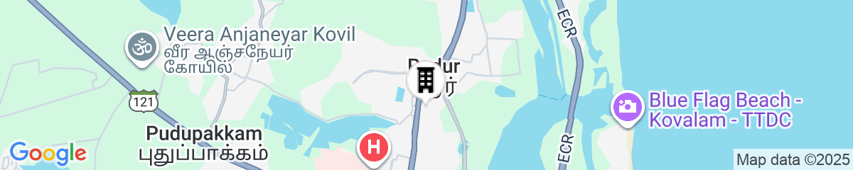 Map for Days Hotel Chennai OMR