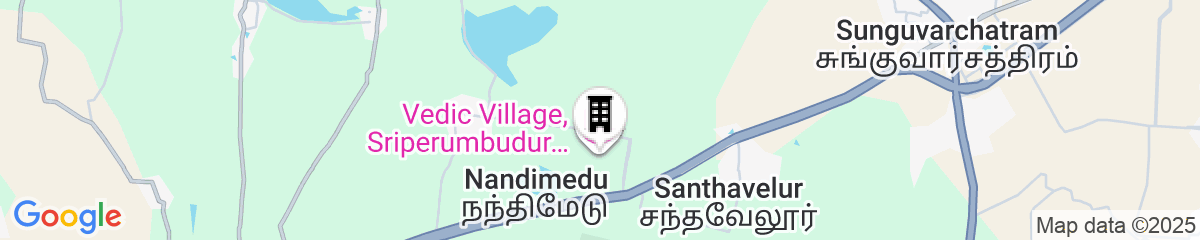 Map for Vedic Village Sriperumbudur (formerly known as Citrus Hotel)