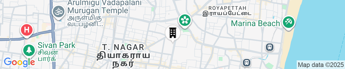 Map for Courtyard by Marriott Chennai