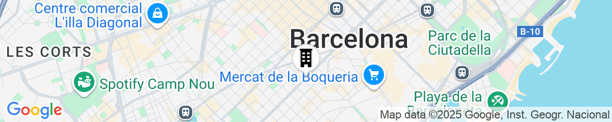 Map for Catalonia Gran Vía BCN