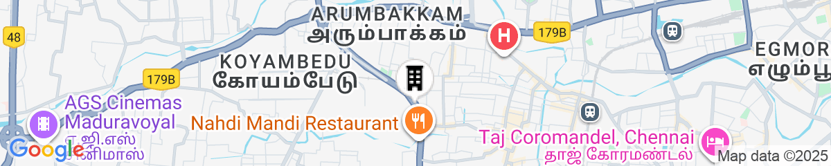 Map for Radha Regent