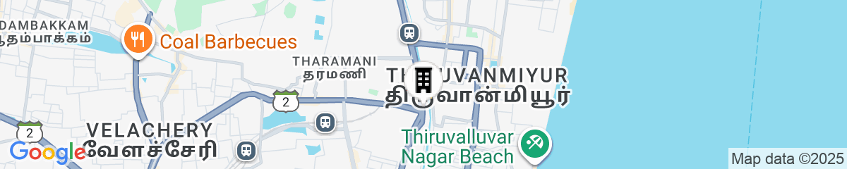 Map for Holiday Inn Chennai OMR IT Expressway by IHG
