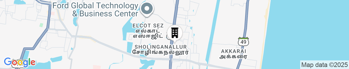 Map for Novotel Chennai OMR Hotel