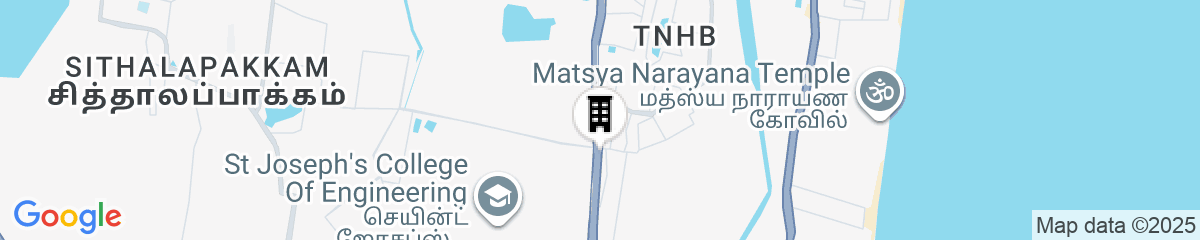 Map for Fairfield by Marriott Chennai OMR