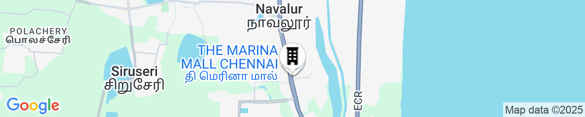 Map for Regenta Central RS - Chennai