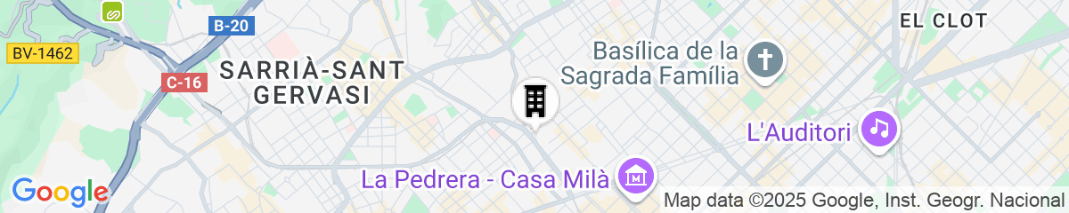 Map for Enjoybcn Patio de Gala Apartments