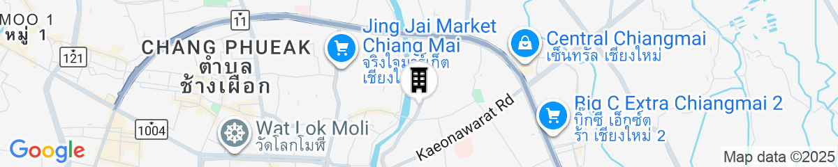 Map for Cross Chiang Mai Riverside