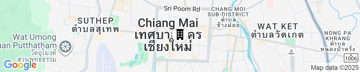 Map for Nine Hotel Chiangmai