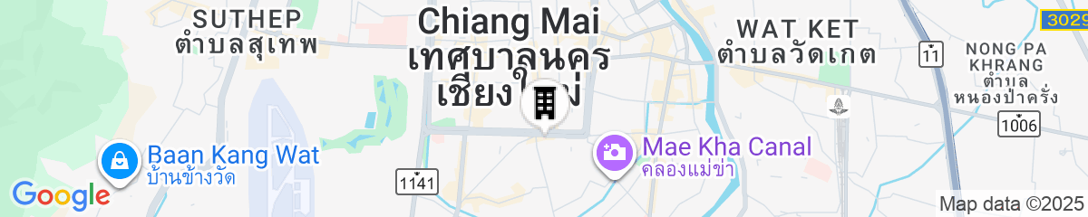Map for Goldenbell Hotel Chiangmai