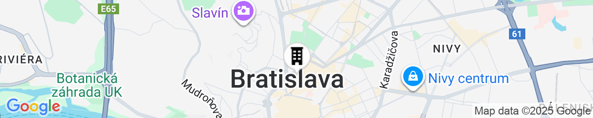 Map for AC Hotel by Marriott Bratislava Old Town