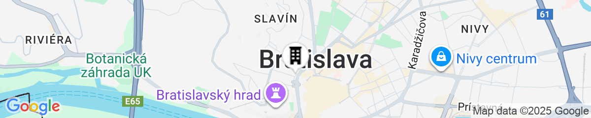 Map for Falkensteiner Hotel Bratislava