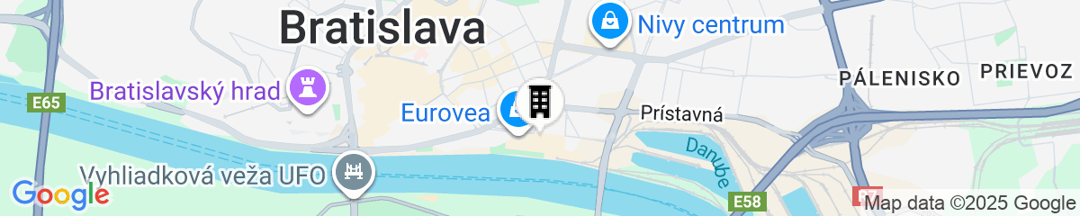 Map for Sheraton Bratislava Hotel