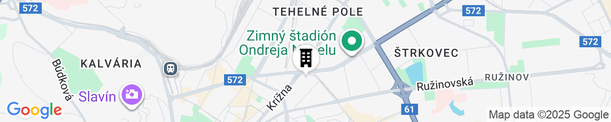 Map for Lindner Hotel Bratislava, part of JdV by Hyatt