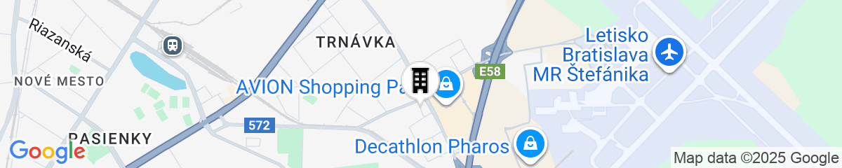 Map for NH Bratislava Gate One