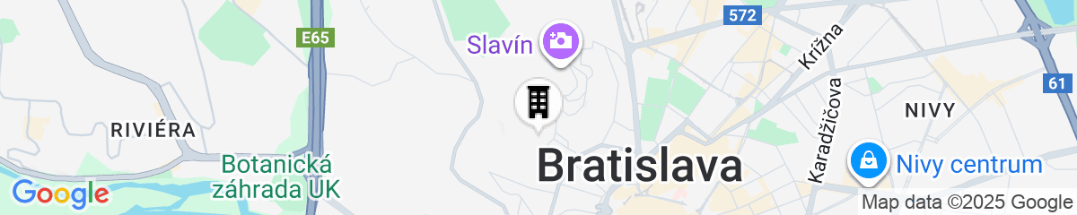 Map for Mamaison Residence Sulekova Bratislava