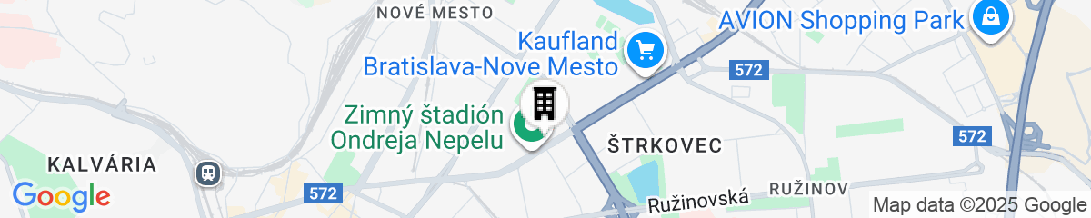 Map for DoubleTree by Hilton Bratislava