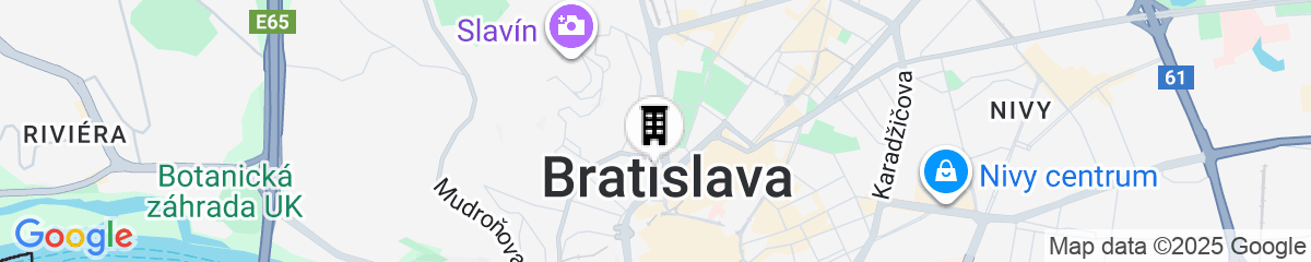 Map for  Downtown Bratislava B&B