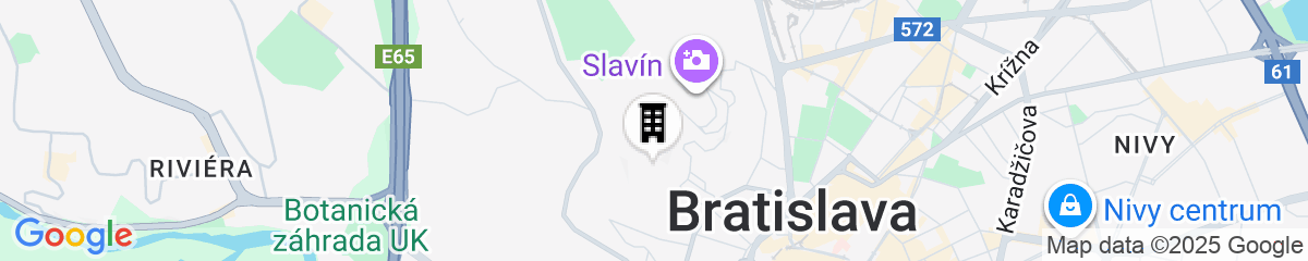 Map for Hotel ANTARES