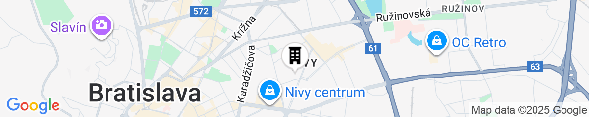 Map for Apollo Hotel Bratislava