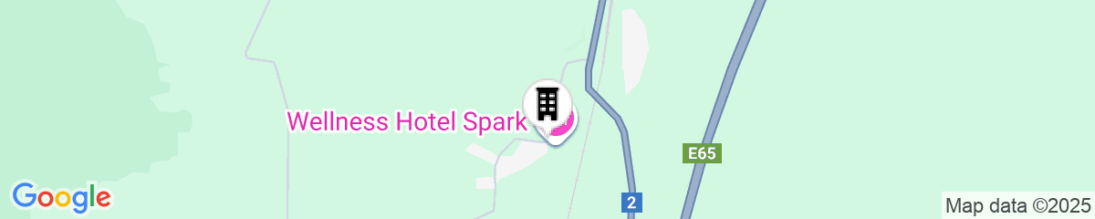 Map for Wellness hotel SPARK