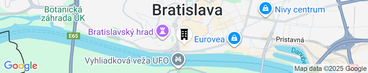 Map for Park Inn by Radisson Danube Bratislava