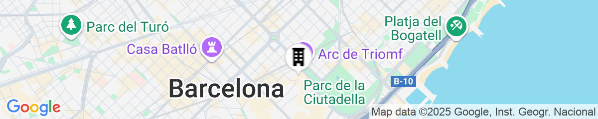 Map for Catalonia Born