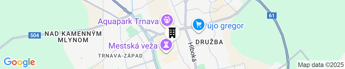 Map for Holiday Inn Trnava by IHG