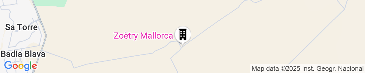 Map for Zoetry Mallorca Wellness & Spa