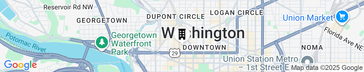 Map for The Quincy, an Ascend Collection Hotel