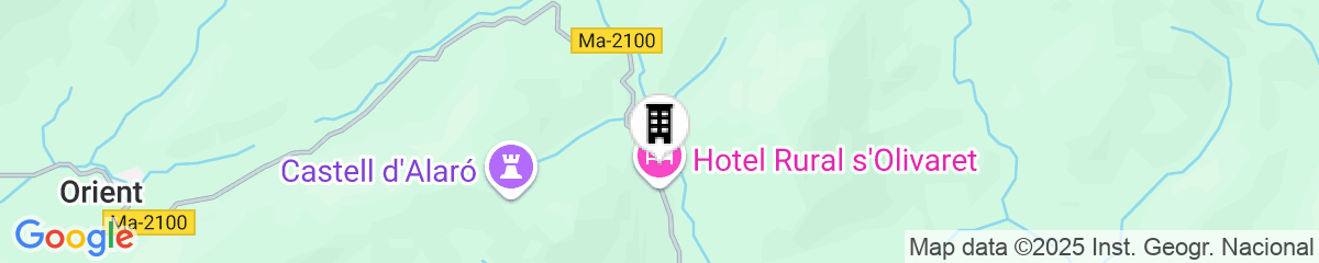 Map for Hotel Rural S'Olivaret & Spa