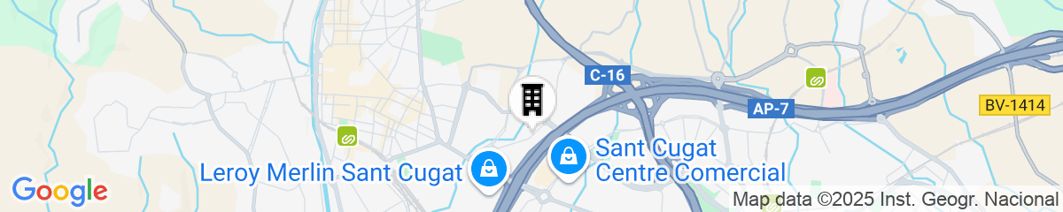 Map for Holiday Inn Barcelona-Sant Cugat by IHG