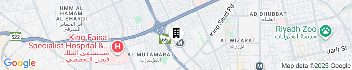 Map for Blue Rose Garden Hotel Olaya