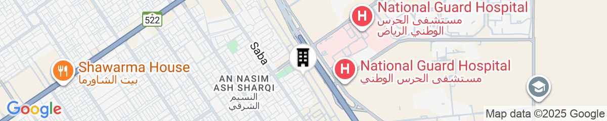 Map for Daif Inn Serviced Apartments - Al Naseem