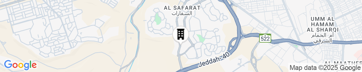 Map for Riyadh Diplomatic Quarter - Marriott Executive Apartments