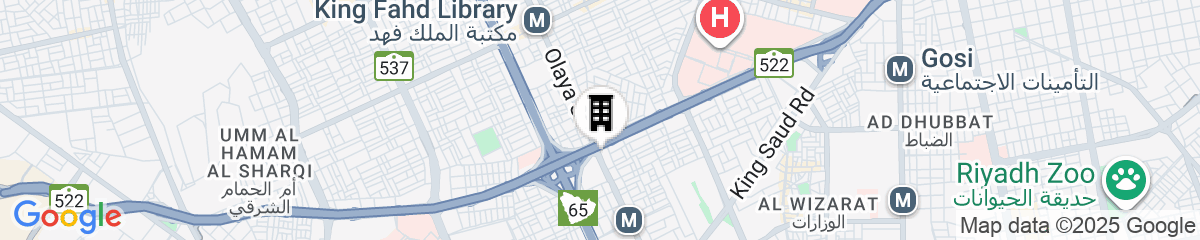 Map for Aloft Riyadh