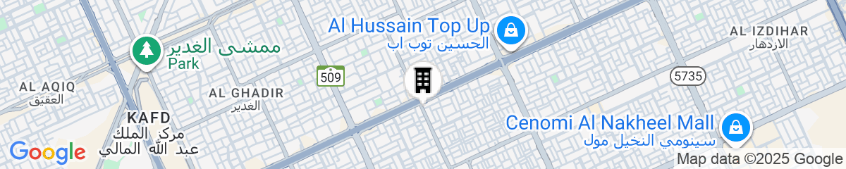 Map for Boudl Al Wurood