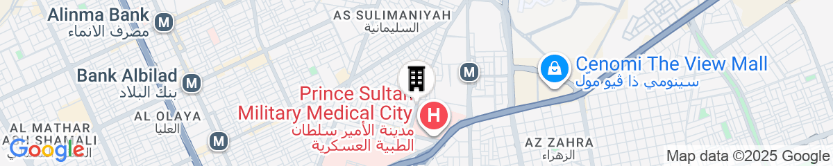 Map for Suite Inn Al Riyadh  - سويت ان الرياض