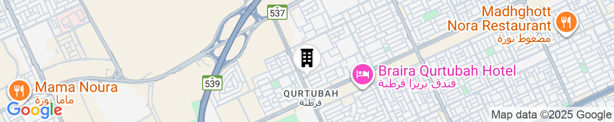 Map for Dara Hotel Qurtubah
