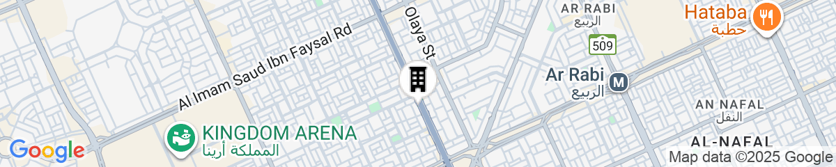 Map for Grand Plaza Hotel - KAFD Riyadh