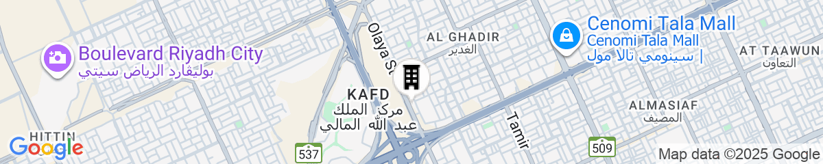 Map for Tajreed Hotel